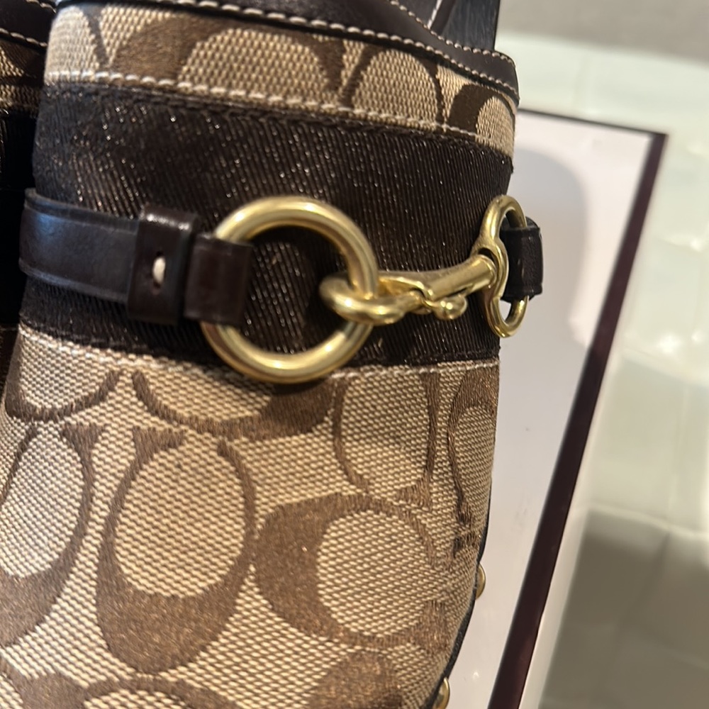 Preowned Authentic Coach mules - Picture 2 of 11